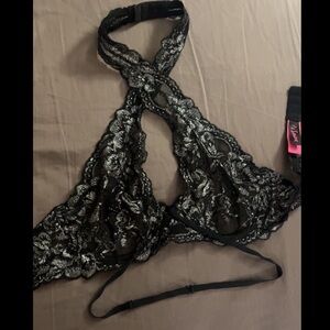 La Senza Lace Halter Bralette